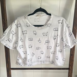 🌵3 for $10🌵 Cat Cropped T-Shirt